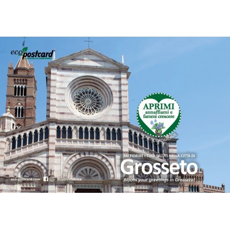 Eco-Postcard Turistica di Grosseto - Cattedrale di San Lorenzo
