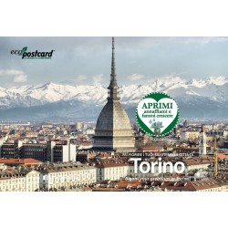 Eco-Postcard Turistica di Torino - Mole Antonelliana