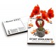 Eco-Postcard Stop violenza sulle donne_Stop violence against women - Papavero