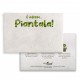 E ADESSO PIANTALA! cartolina biodegradabile piantabile al Basilico Eco-Card