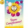 Eco-Postcard Auguri Buon Compleanno multimediale - Girasole