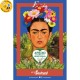Eco-Postcard Artistica  dedicata a Frida Kahlo con Realtà Aumentata | Fronte