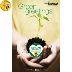 Eco-Postcard Green Greetings