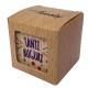 Eco-Woody cubo di legno con semi di Girasole