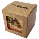Eco-Woody cubo di legno con semi di Calendula
