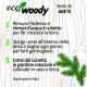 Eco-Woody Natalizio - Cubo di legno 100% ecologico con semi di Tagete