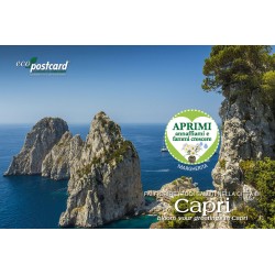 Eco-Postcard cartolina souvenir Capri