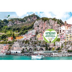 Eco-Postcard cartolina souvenir Costiera Amalfitana