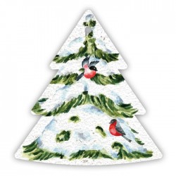 ECOCARD addobbo natalizio in carta piantabile con semi FIORI MISTI
