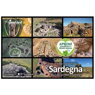 Eco-Postcard cartolina souvenir Nuraghi