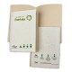 Quaderno ecologico in carta ecologica  e copertina biodegradabile con semi formato A6.