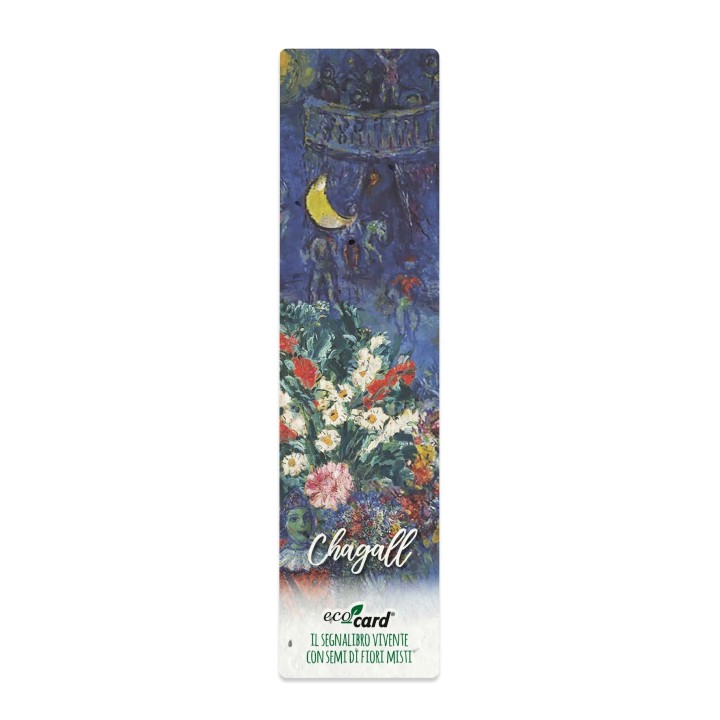ECO-CARD segnalibro che germoglia piantabile con semi di Fiori Misti