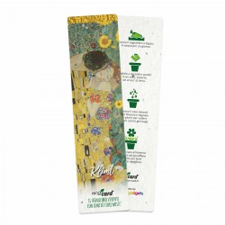 ECO-CARD segnalibro piantabile serie ARTISTICI Klimt