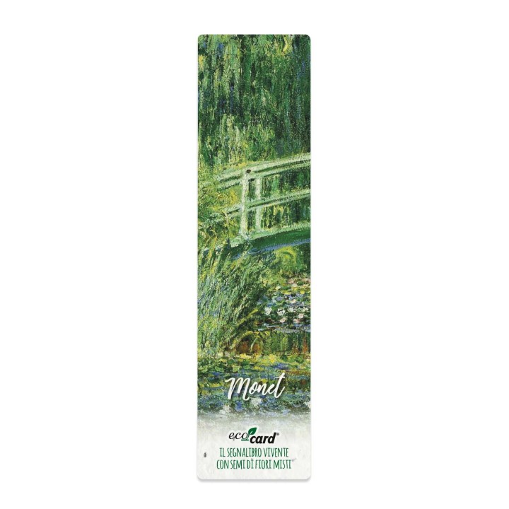 ECO-CARD segnalibro che germoglia piantabile con semi di Fiori Misti