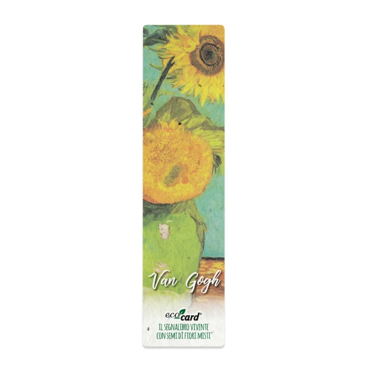 ECO-CARD segnalibro che germoglia piantabile con semi di Fiori Misti