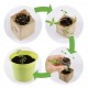 Eco-Woody - Cubo ecologico con semi di Quadrifoglio 