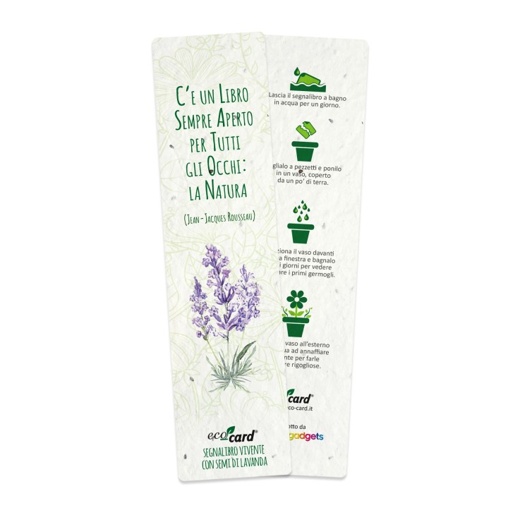 ECO-CARD segnalibri piantabili serie EVERGREEN