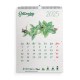 Calendario da muro piantabile A5 Eco Wall Calendar 2025