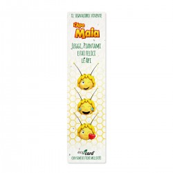 Eco-Card Segnalibro piantabile Ape Maia emoji