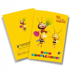 Biglietto di auguri animato Ape Maia Buon Compleanno