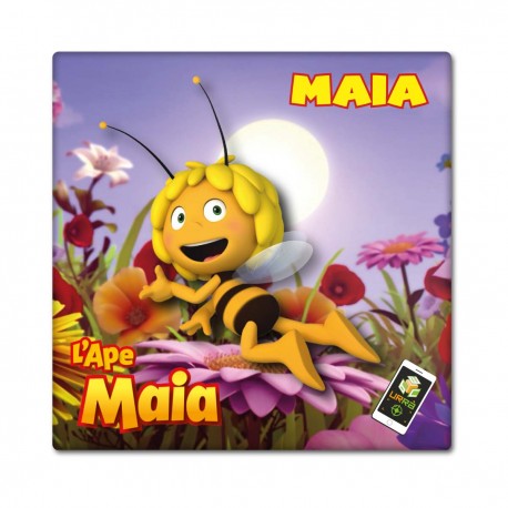 Calamita dell’Ape Maia che vola e si anima con un cartone animato in realtà aumentata