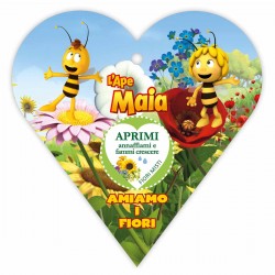 Eco-Decors Cuore Ape Maia amiamo i fiori