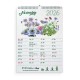 Eco-Calendar 2026 calendario piantabile da muro formato A4 in carta semi Eco-Card