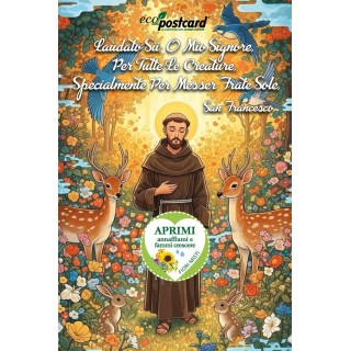 ecopostcard-san-francesco-frate-sole
