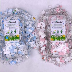 ECORIANDOLI COLORATI, coriandoli  ecologici in carta piantabile con semi di fiori misti