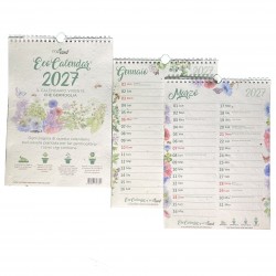 EcoCalendar calendario piantabile da muro in carta semi A4
