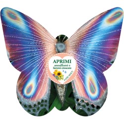 Eco-Decors Farfalla Reale – Decorazione piantabile con semi di fiori per api e farfalle