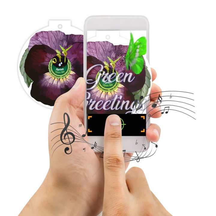 Scopri gli auguri animati di Eco-Decors con l'app ABC URRÀ