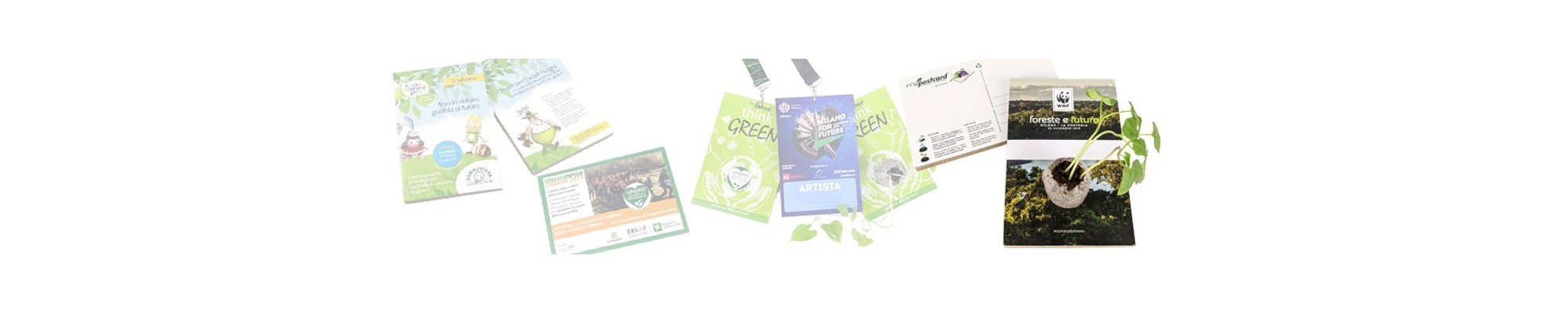 Cartoline ecologiche personalizzate